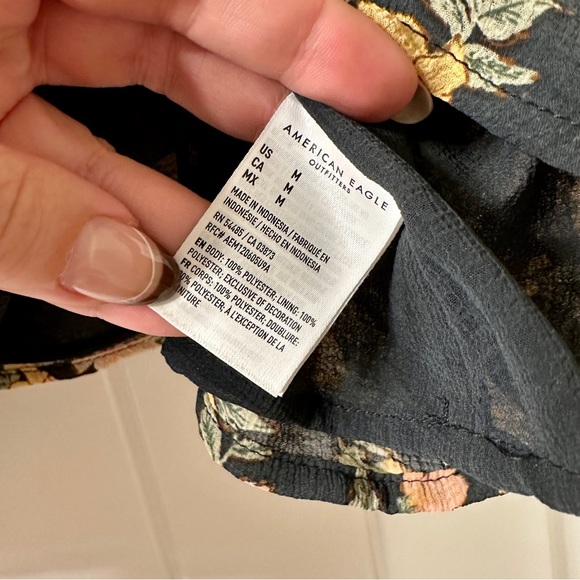 AE tie-front cami - Picture 3 of 5